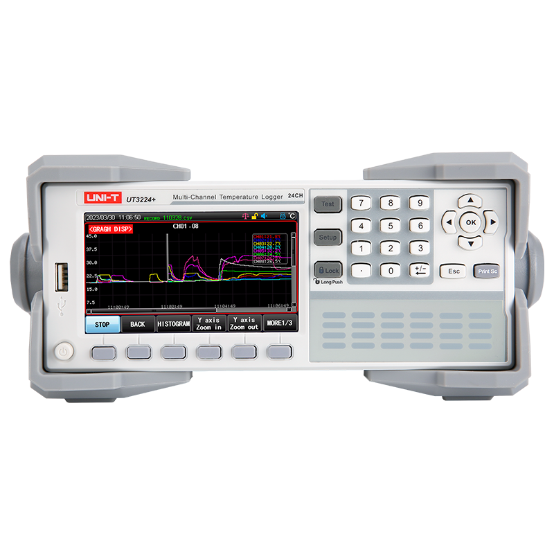 Многоканальный регистратор температуры UT3208+