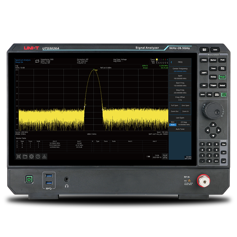 Анализатор спектра/сигналов UTS5013A