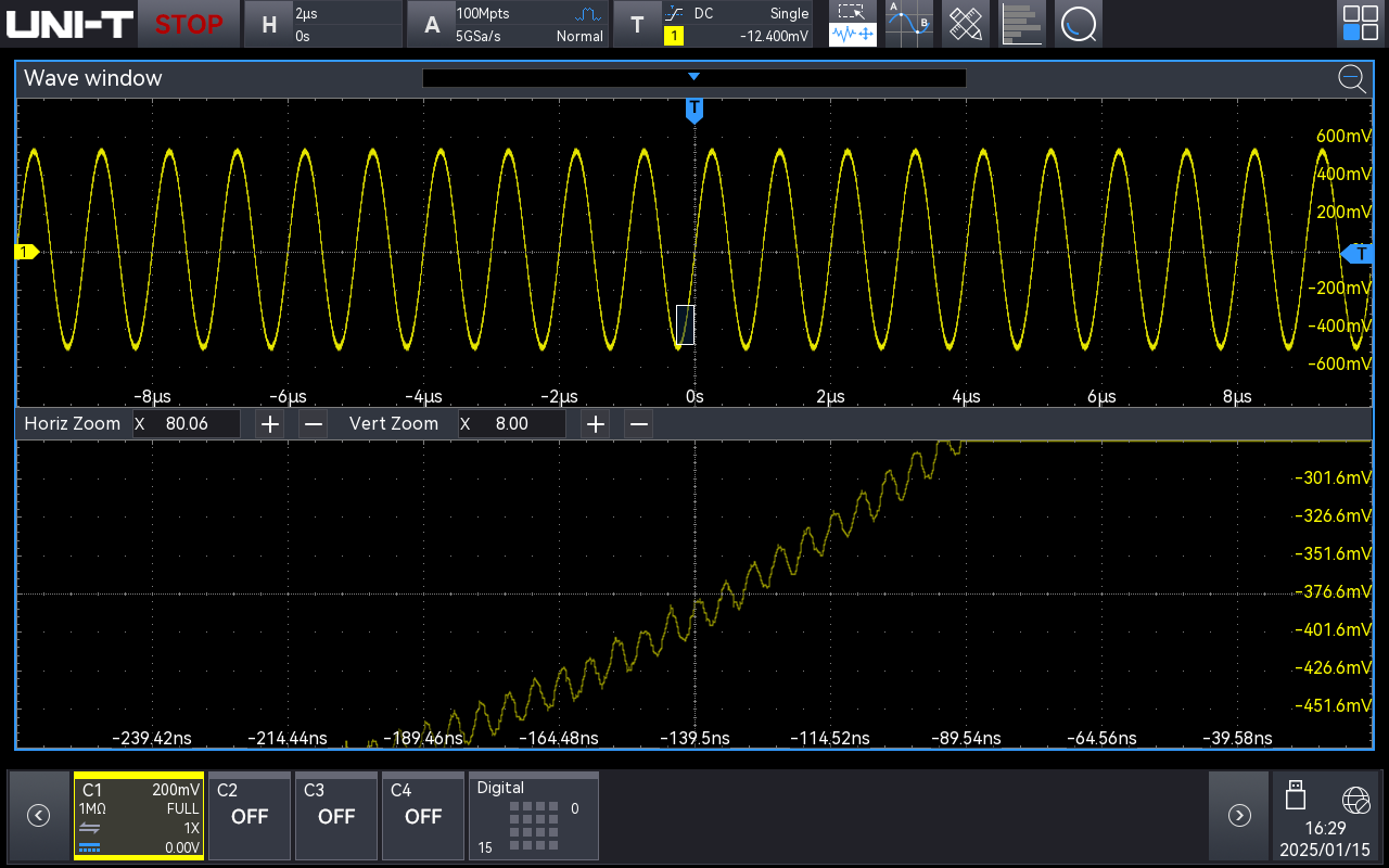 Осциллограф с высоким разрешением MSO5034HD