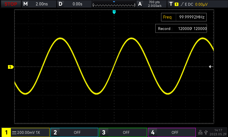 Цифровой осциллограф UPO1204