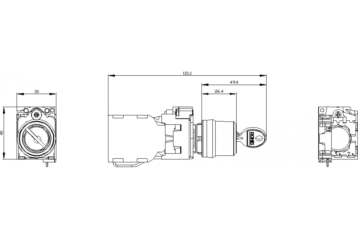 3SU1100-4BF21-3TA0