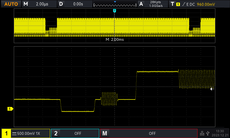 Цифровой осциллограф UPO1102