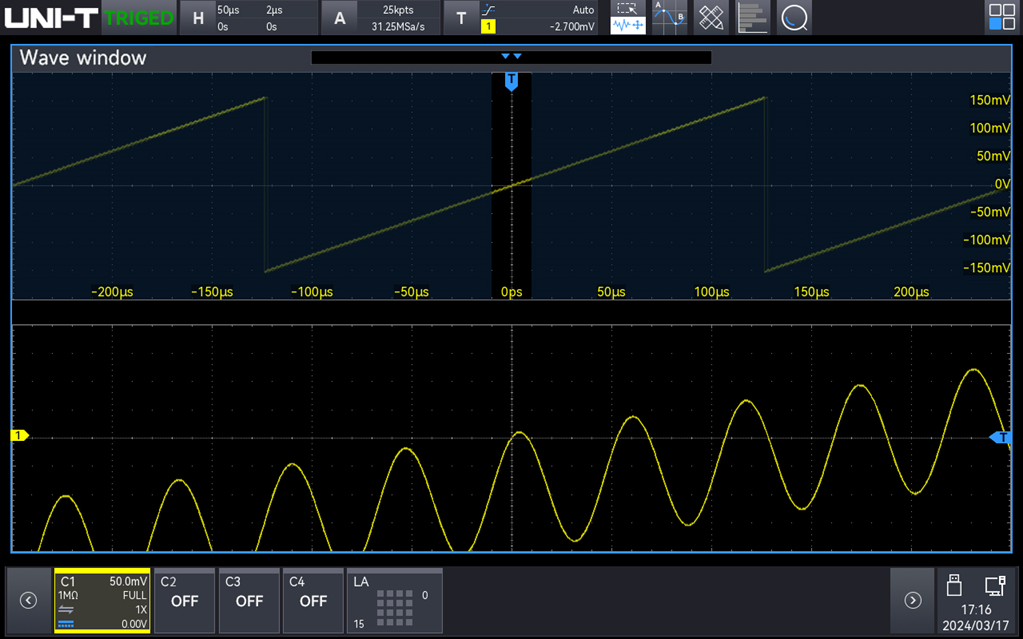 Осциллограф с высоким разрешением MSO3024HD